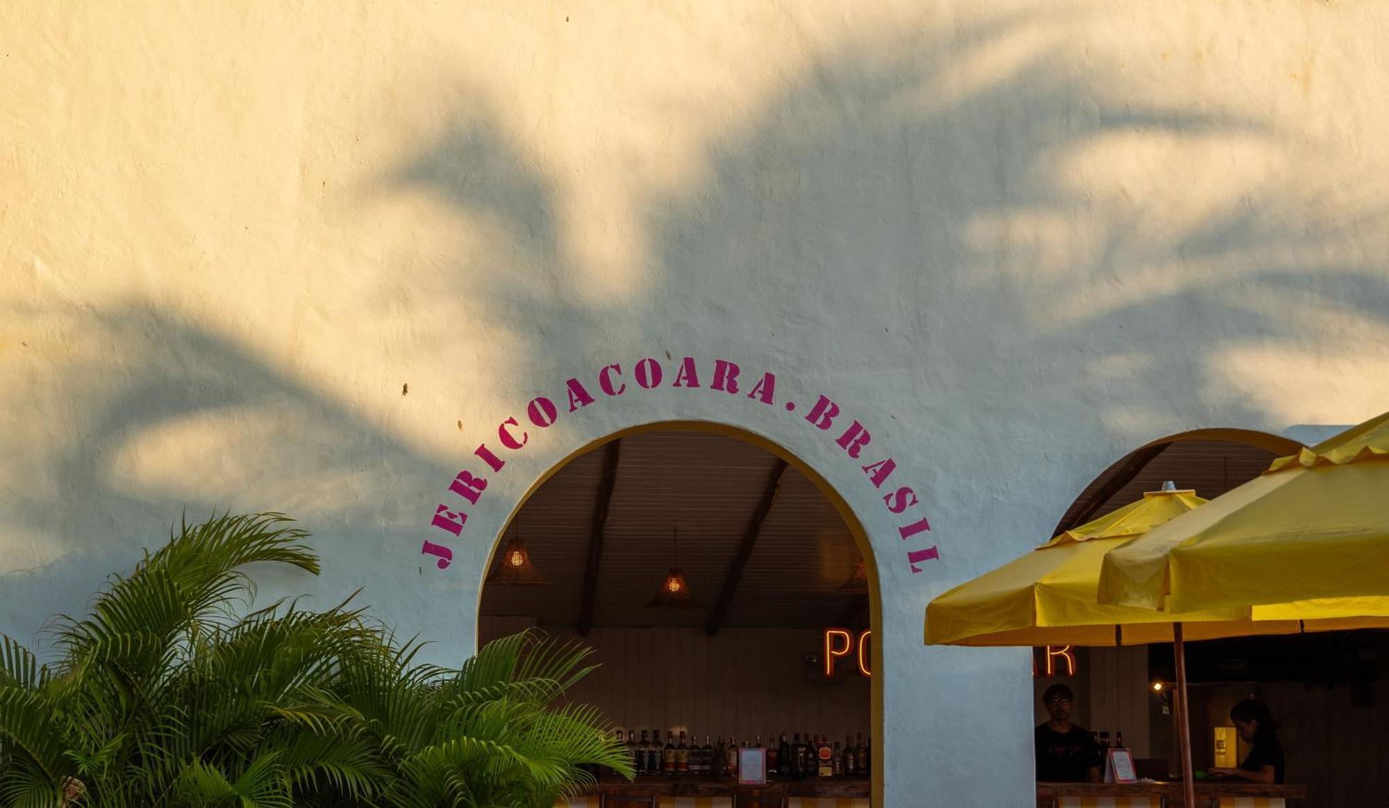 Cafe Jeri Hotel Jijoca de Jericoacoara Exterior foto Entrance to the restaurant